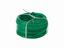 Bindedraht für Kunsthecke, plastifiziert grün 1,2 mm - Spule 25 m