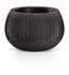Blumentopf mit Einsatz BETON BOWL schwarz 47,8 cm