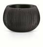 Blumentopf mit Einsatz BETON BOWL schwarz 47,8 cm