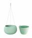 Blumentopf mit Einsatz und Stahl. Kabel SPLOFY BOWL WS salbei 23,9 cm