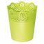 Blumentopf mit Spitze LACE lime 13,5 cm