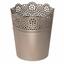 Blumentopf mit Spitze LACE mocca 11,2 cm