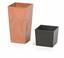 Blumentopf mit URBI SQUARE BETON EFFECT terracotta 29,5 cm