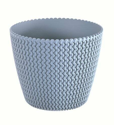 Blumentopf SPLOFY eisgrau 29,5cm