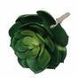 Die künstliche Pflanze Lotus Echeveria grün 15,5 cm