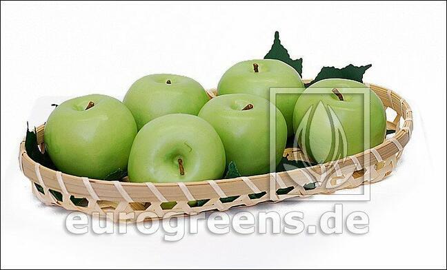 Künstlicher grüner Apfel
