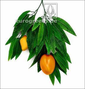 Künstlicher Mangozweig mit Früchten