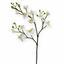 Künstlicher Orchideenzweig weiß 60 cm
