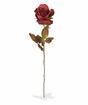 Künstlicher Zweig Rote Rose 60 cm
