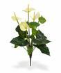 Kunstpflanze Anthurie weiß 40 cm