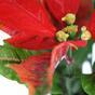 Kunstpflanze Christrose rot 25 cm