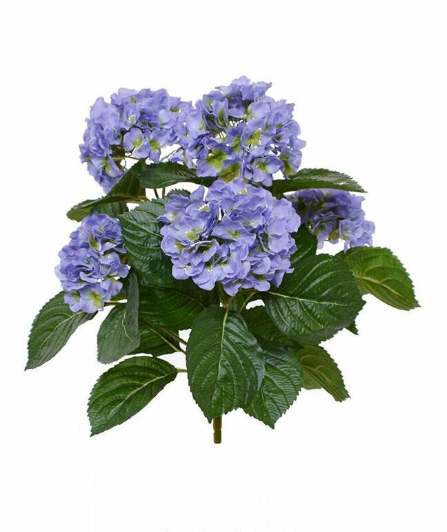 Kunstpflanze Hortensie blau 40 cm
