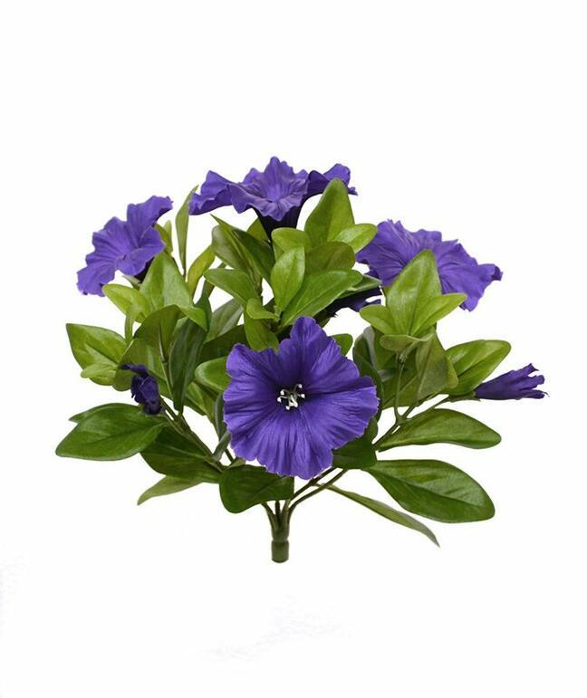 Kunstpflanze Petunie lila 25 cm