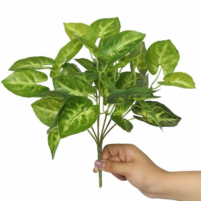 Die künstliche Pflanze Taro Araceae 25 cm