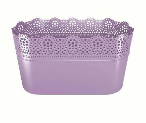 LACE Spitze Lavendel Box 28,5 cm